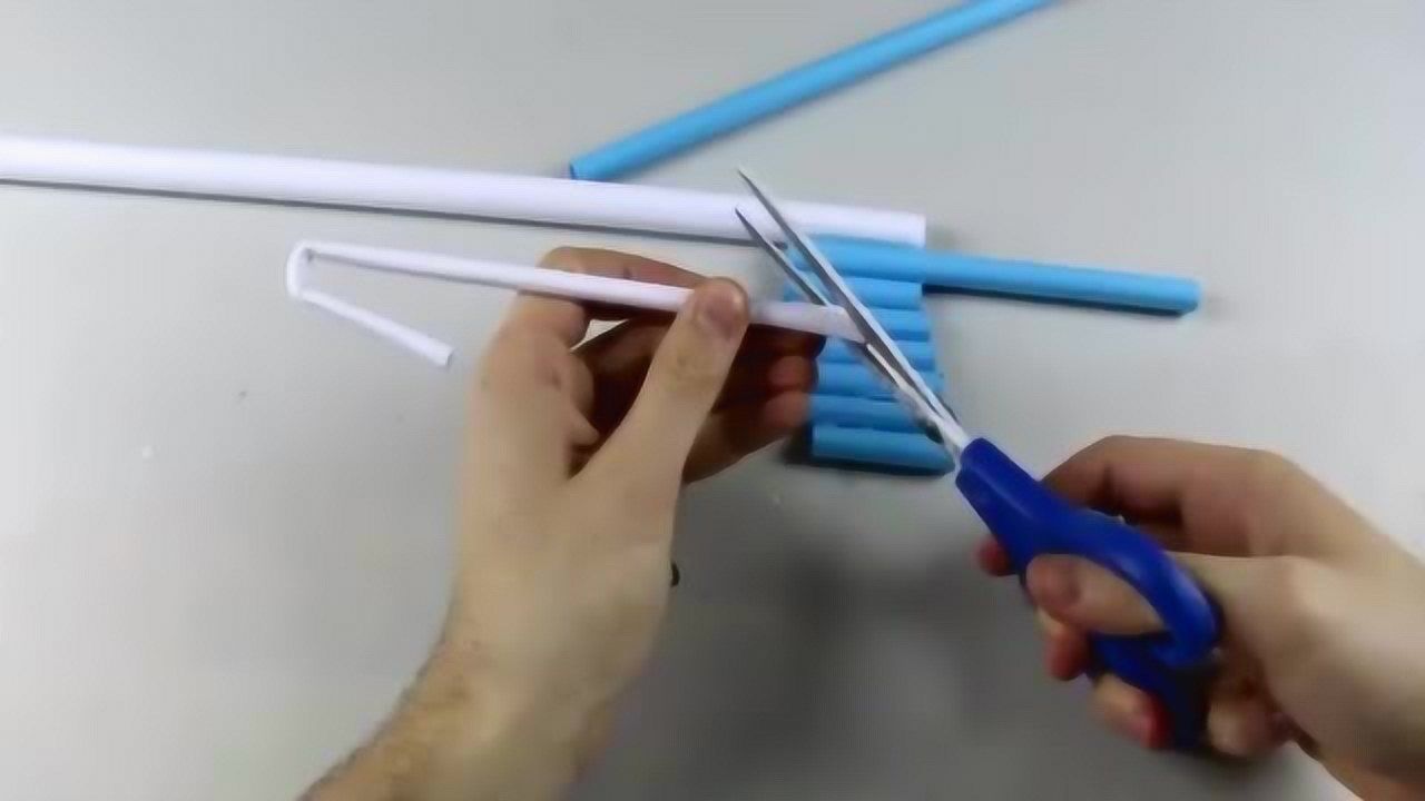 纸模DIY,制作一个发射纸质子弹的狙击步枪,玩出新花样_高清1080P在线观看平台_腾讯视频