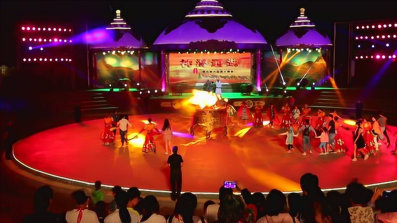 通湖草原大型篝火晚会,蒙古歌舞、民俗表演等让现场气氛沸腾_高清1080P在线观看平台_腾讯视频