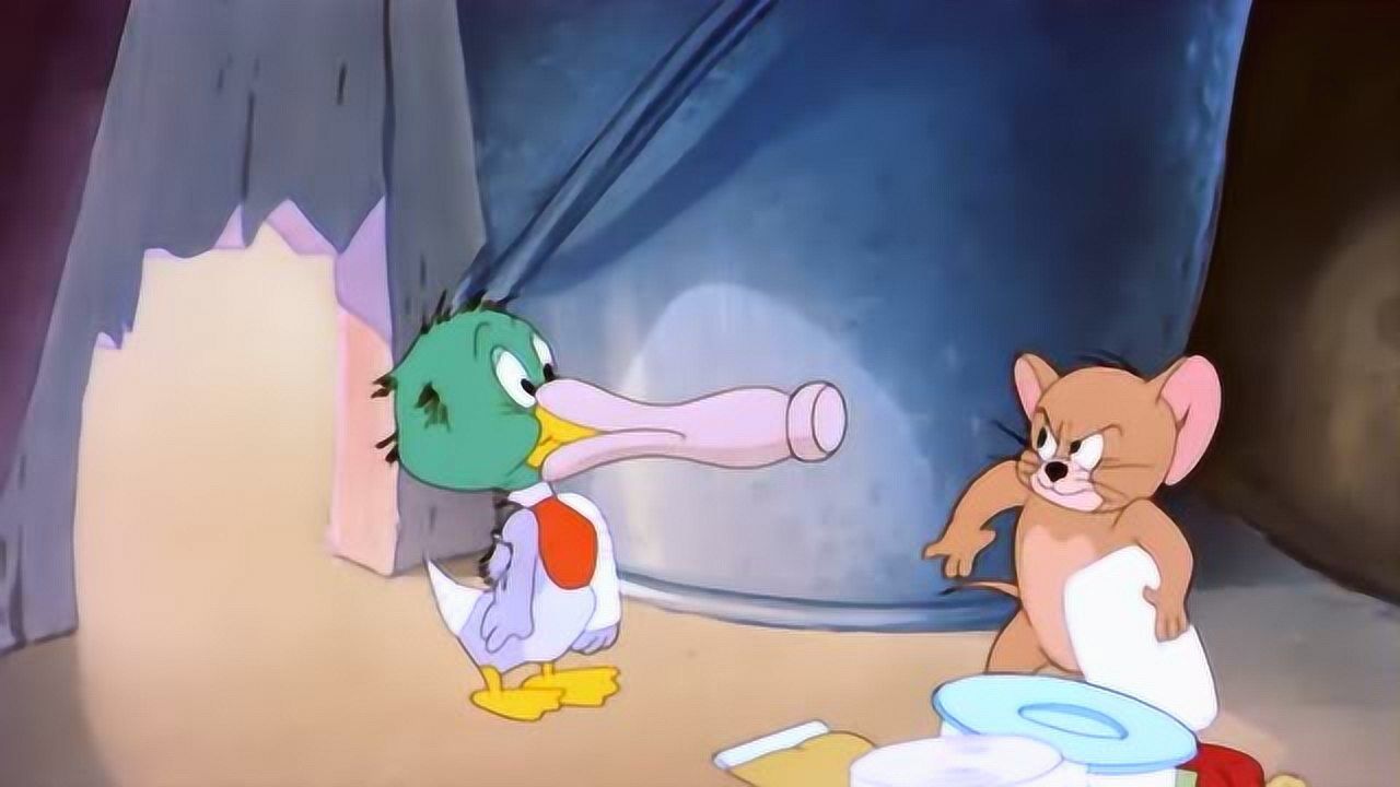 猫和老鼠:064汤姆打下一只话痨野鸭