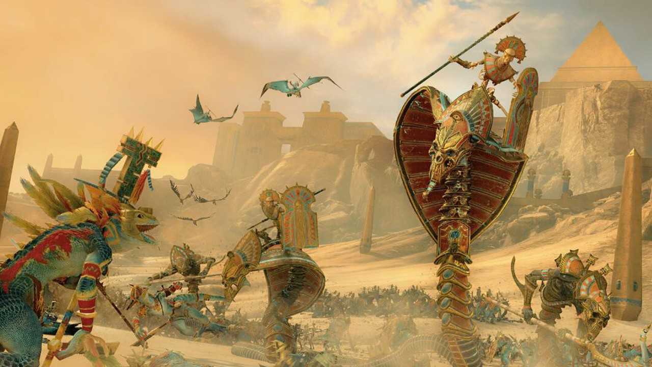 双尾彗星 战锤2 古墓王 第6期:统一阿拉比沙漠