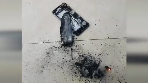 理发店里的苹果手机爆炸​​​