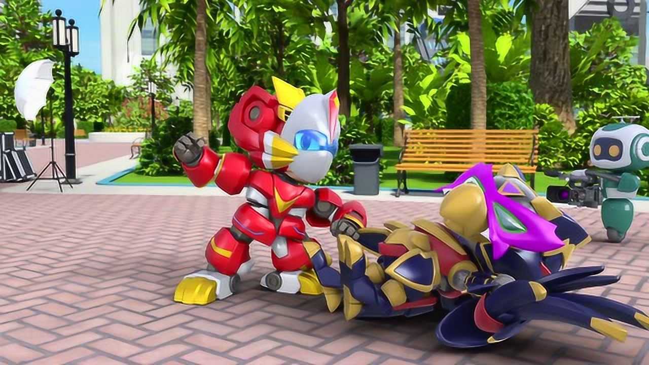 星原小宝巫巫鸦和星宝被听指挥的晶石影响认真上演打怪兽