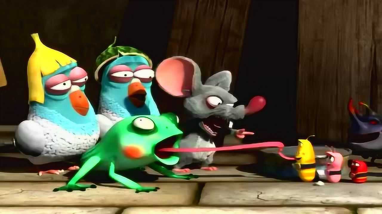 爆笑虫子第三季:老鼠再次挑战臭屁虫战队,这次是有看头了!