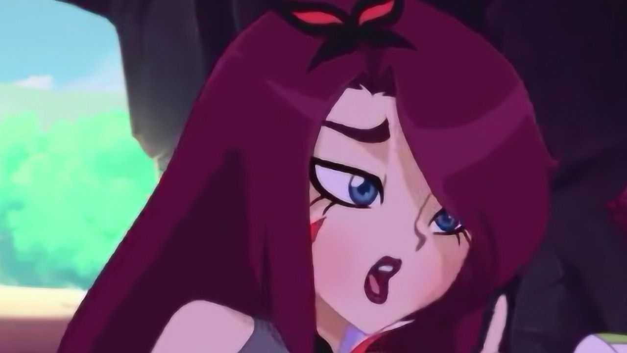 红发魔女动画片图片