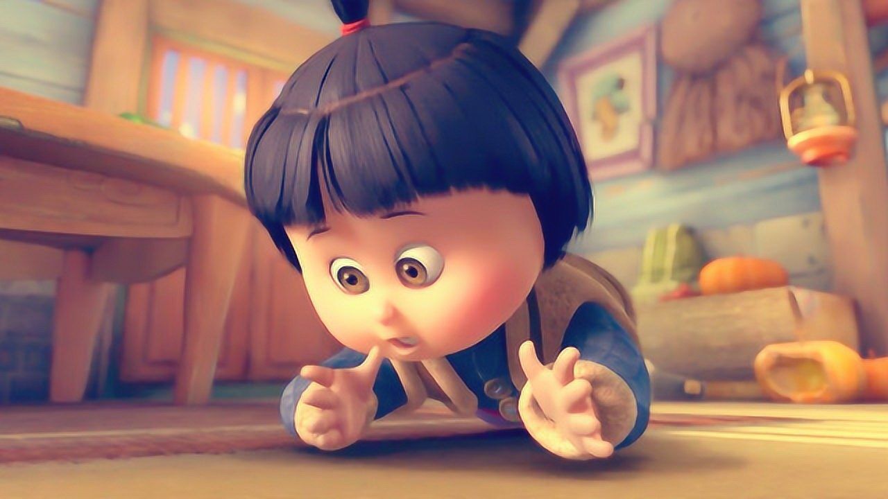 熊出没之夺宝熊兵,熊二去光头强家找吃的,却意外把小嘟嘟带走了