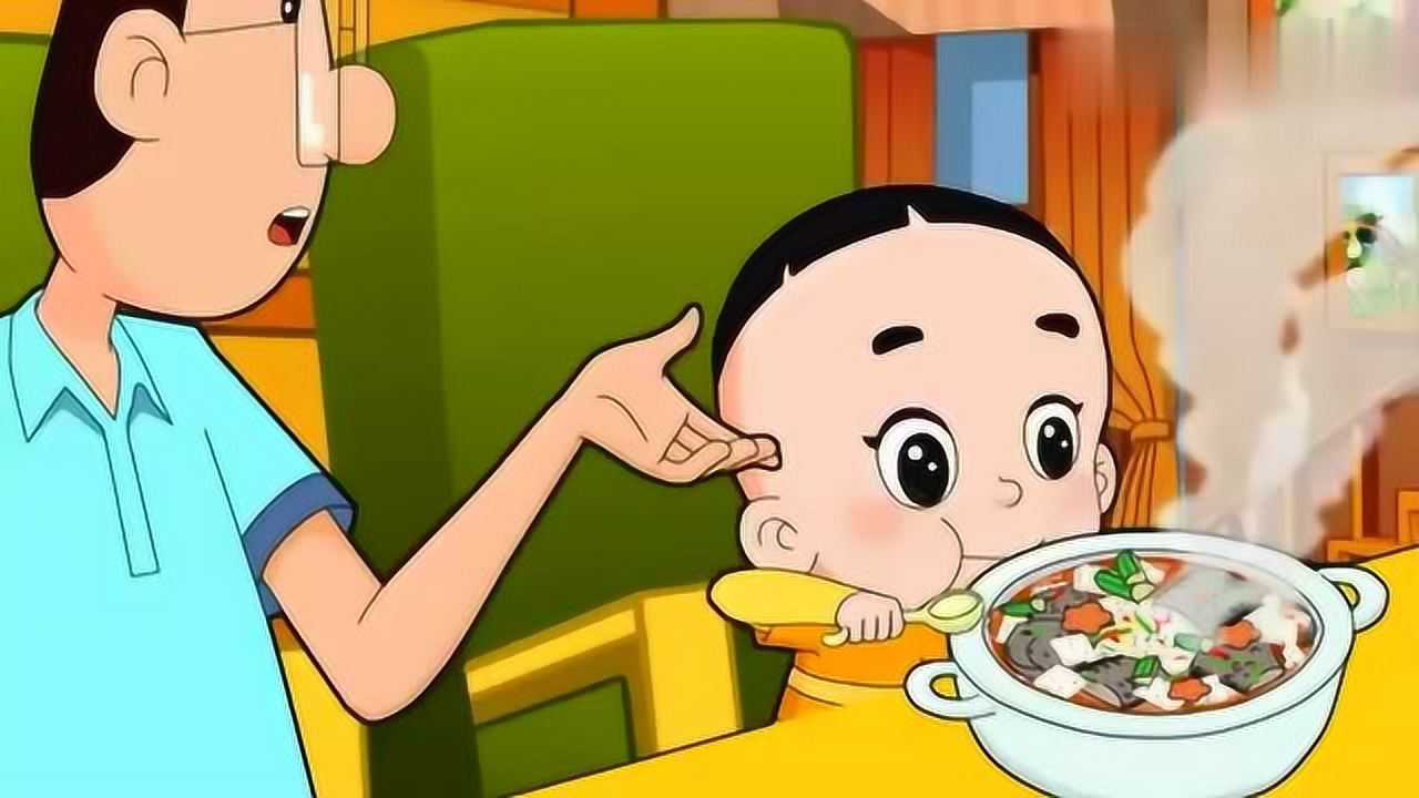 大头儿子争吃的