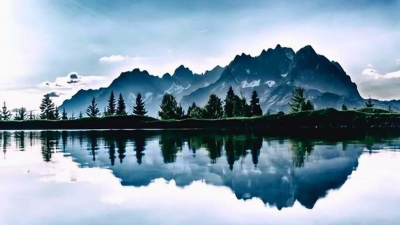 山水风景自然摄影图片欣赏腾讯视频