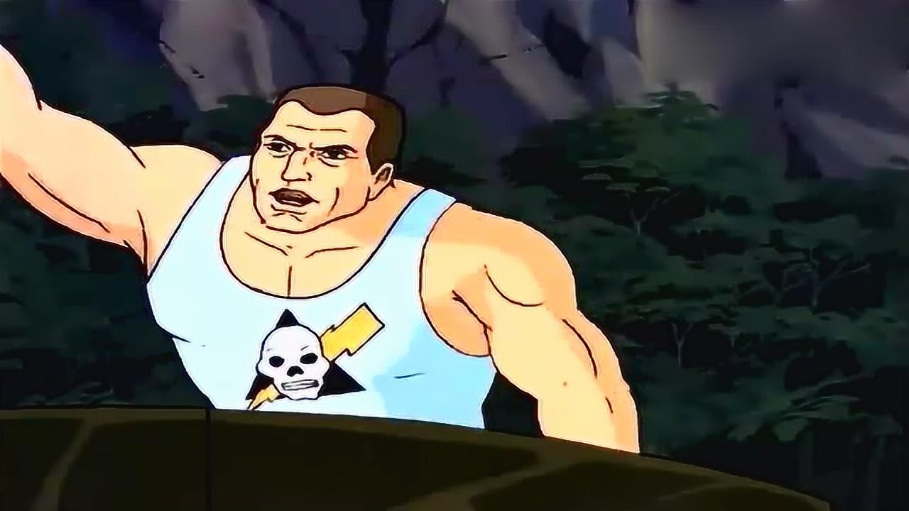 经典的美国动画自由战士兰博以一敌百的王者