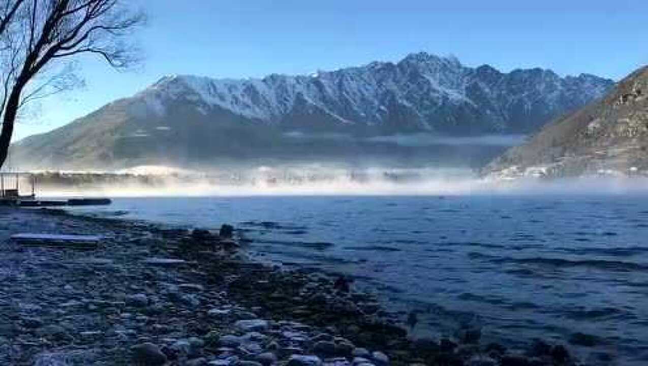 皇后镇冬日雪景