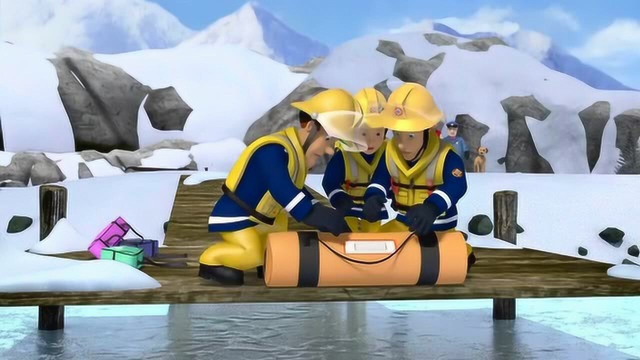 消防员山姆:救助被困在冰上的小朋友