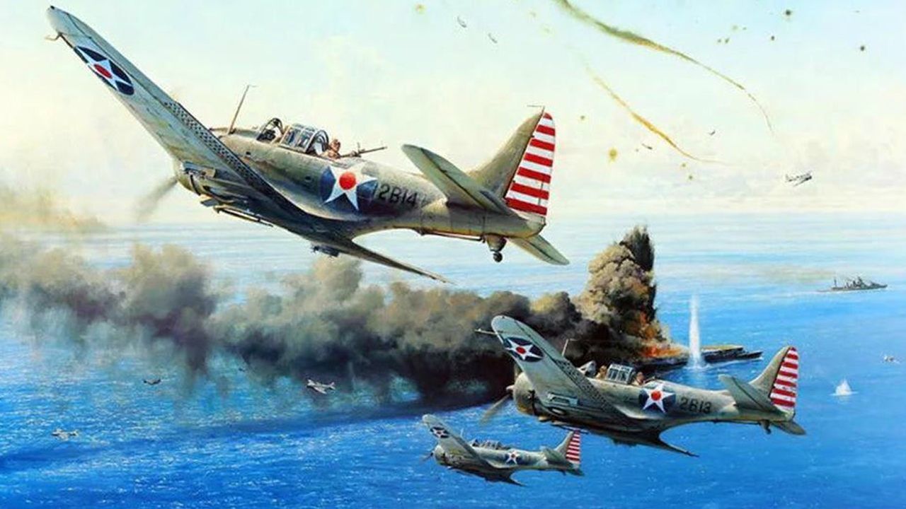 珊瑚海大海战太平洋战争中被遗忘的战役美日舰载机的大对决