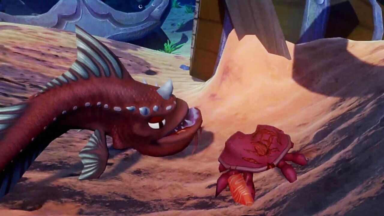 海底大猎杀 大红鱼vs小螃蟹