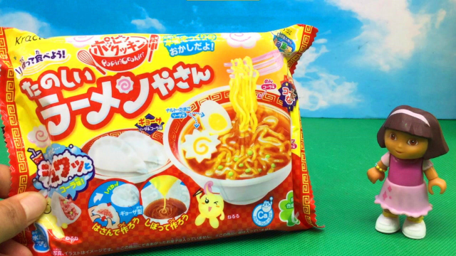 朵拉做好吃的日本食玩拉面水饺儿童diy零食