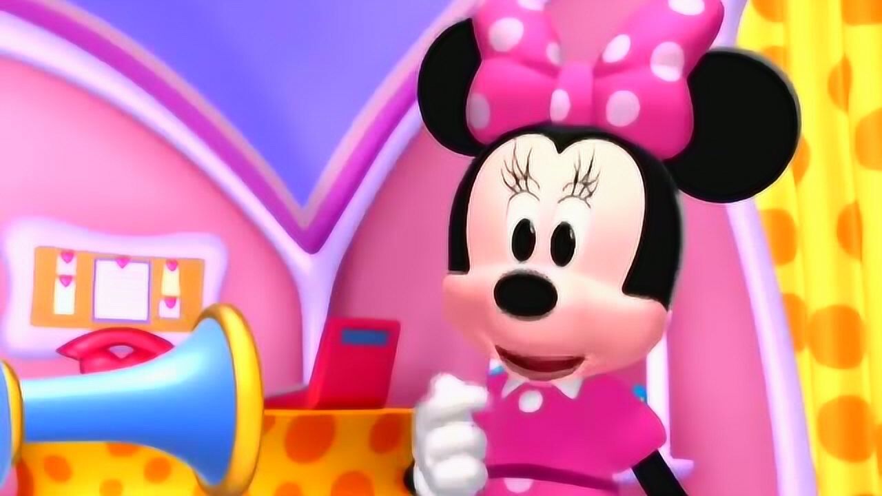 米奇妙妙屋米妮的家里来了一位新朋友