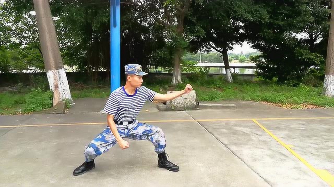 军体拳第一套演示视频