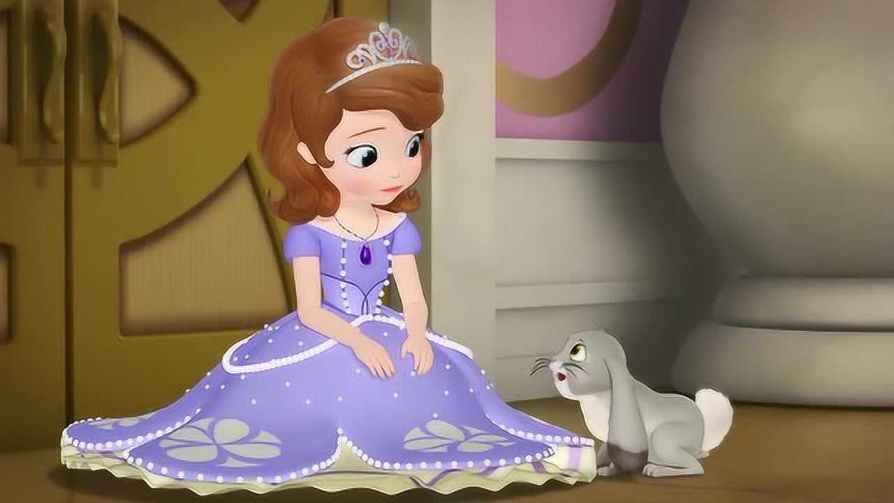 小公主苏菲亚苏菲亚这个年轻的公主发出青蛙的叫声被诅咒啦