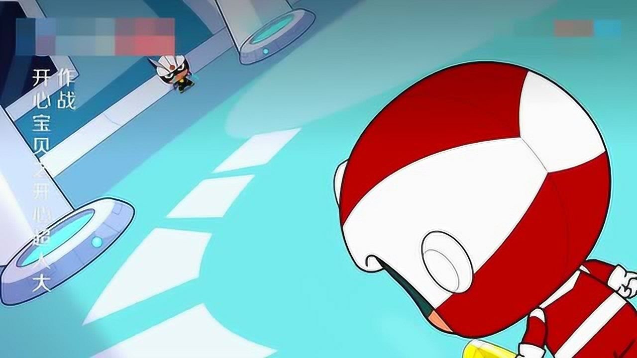 开心超人被中中怪用笛声控制和小心超人打起来了