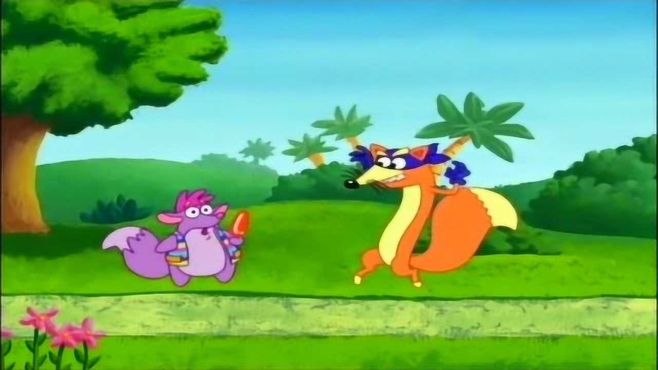 爱探险的朵拉大家一起说捣蛋鬼别捣蛋