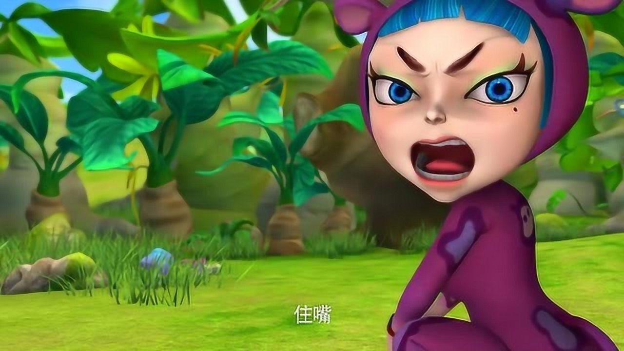 熊仔之雄心壮志:姐弟两有了青蛙的弹跳之后,特别想要吃蚊子!