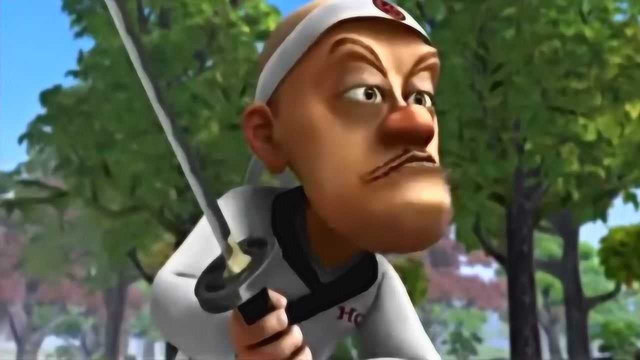 熊出没逆袭光头强化身忍者吊打熊兄弟