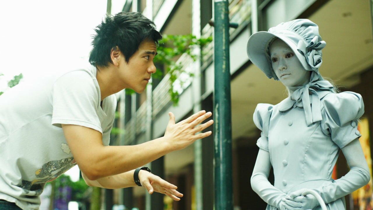 一男一女一见面就比手语都把对方当聋哑人结果一激动都露馅了