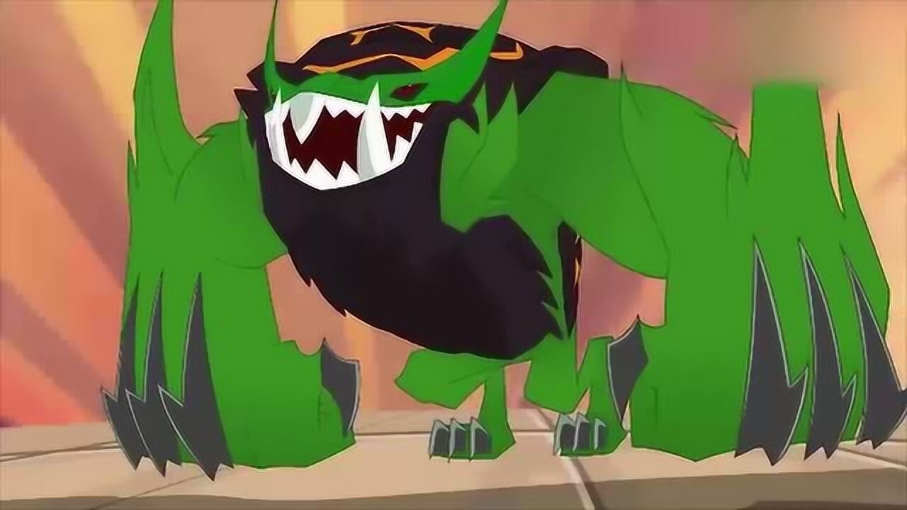 兽王争锋:2只灵兽非常困惑暴躁,泰羽来一场金刚拳击大战