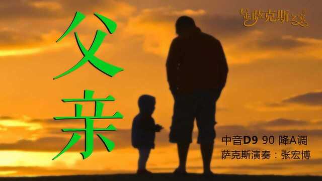 萨克斯《父亲》张宏博深情演奏 父爱如山