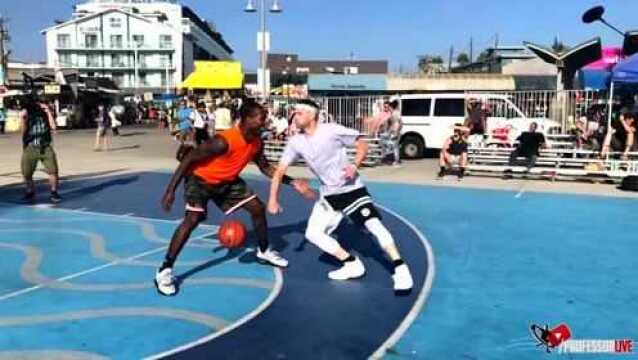 The Professor vs Pro Competition at Venice Beach