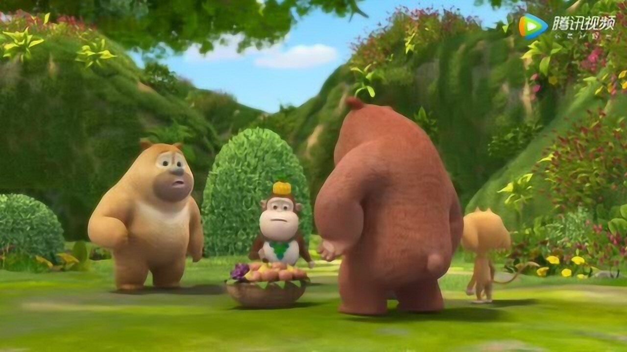 熊熊乐园2:熊二总是恶作剧被熊大批评,他太委屈了
