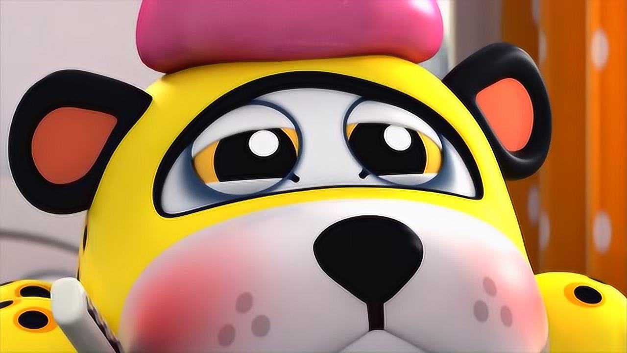 布隆家族动画片,皮皮回到欢乐城的比赛场继续比赛