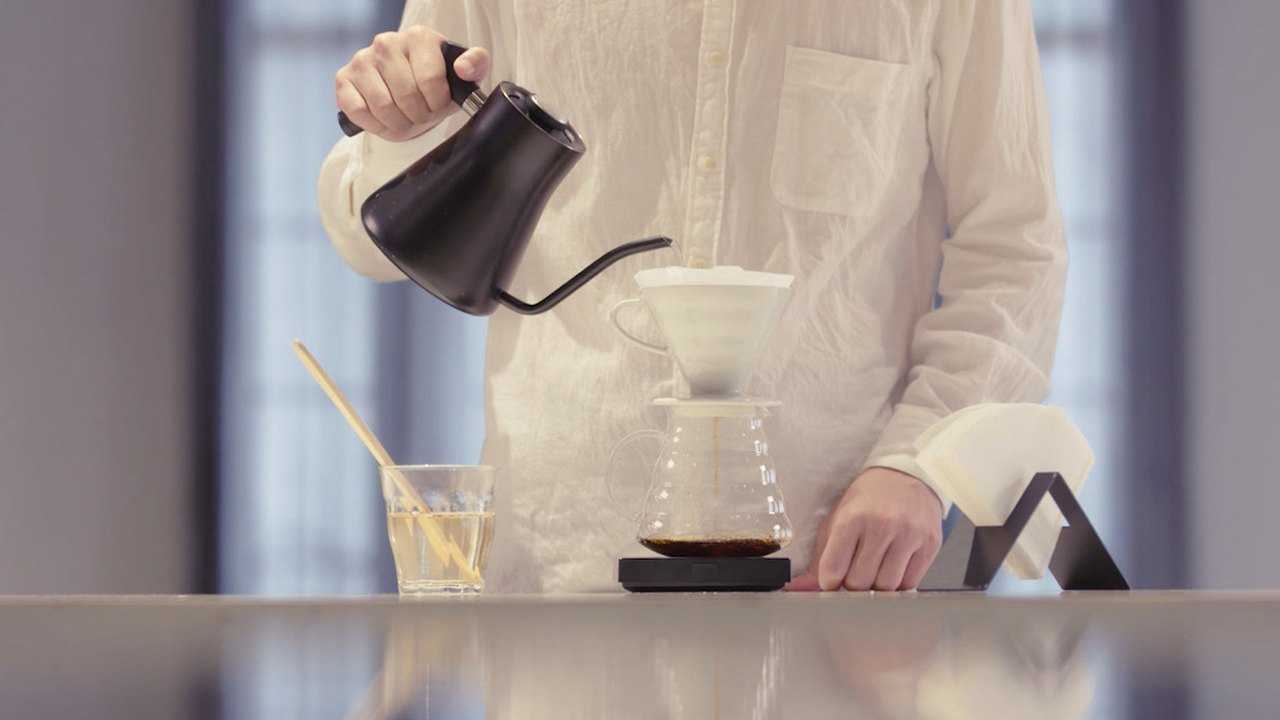 皮爷咖啡课堂,v60手冲咖啡视频教程:只需两分钟,学会做手冲