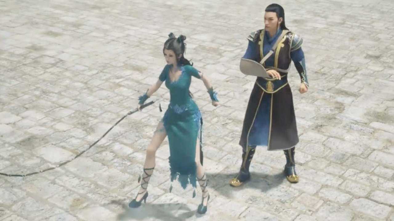 斗破苍穹萧玉被人围攻这腿做的太真实了不愧是斗破第一美腿啊