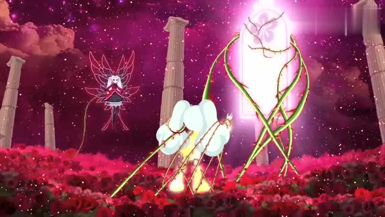 小花仙第四季暗影红玫瑰精灵王安纳托利亚很得意伊瞳很可怜