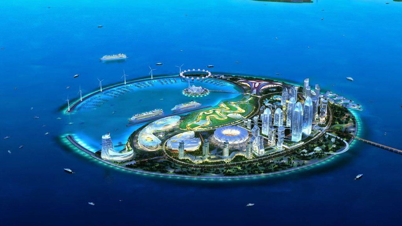 中国将在南海造一座水上城市,投资74亿9年后完工,迪拜也无法复制