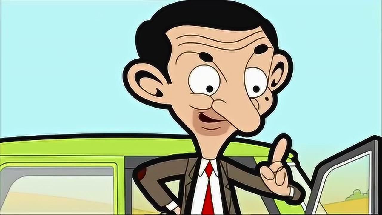 憨豆先生卡通版憨豆先生考古现场拍摄文物最后被吓一跳