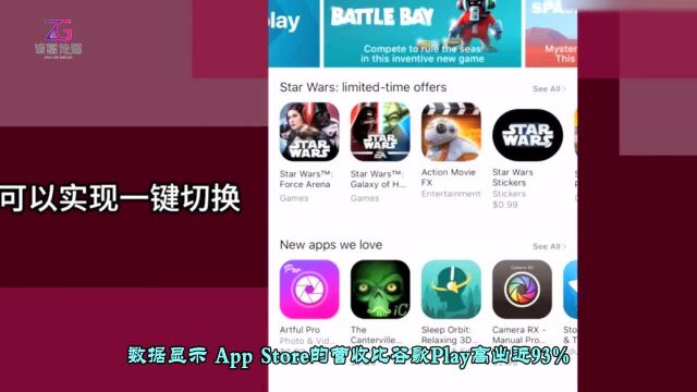 App Store收入大幅增长,Q3比谷歌Play商店高出93%!