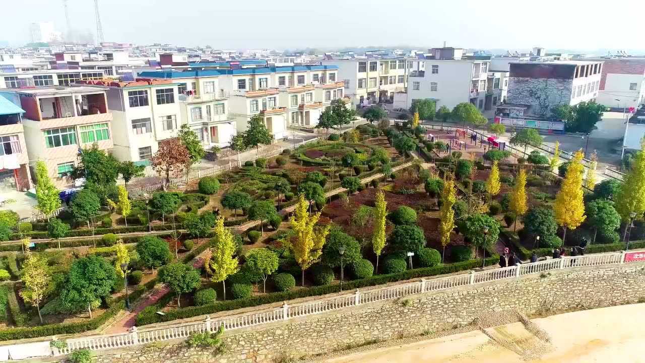 瑞昌市码头镇朱湖村航拍视频