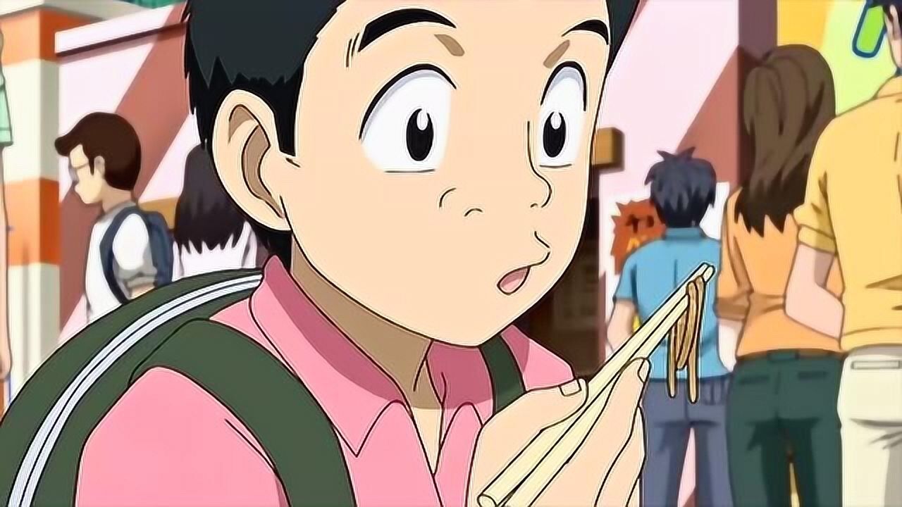 美食的俘虏:好吃的蒙布朗拉面,小松喂壁企鹅吃拉面的样子超有爱