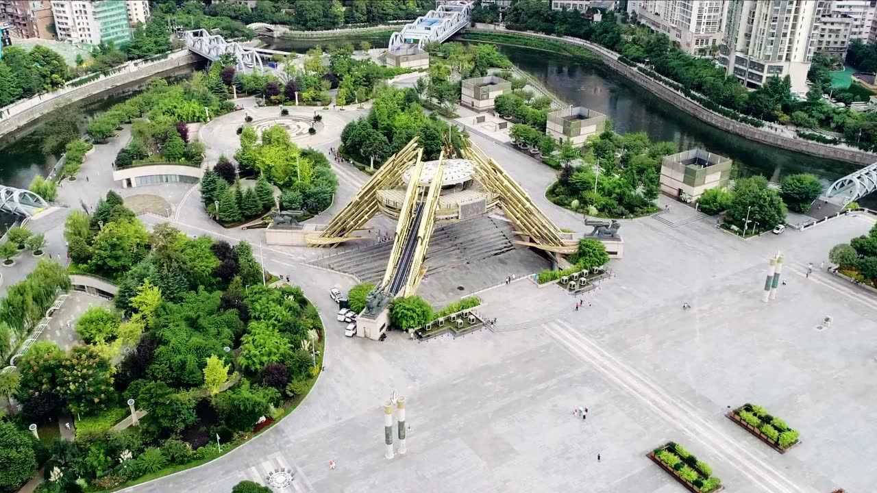 鸟瞰贵阳(筑城广场)_腾讯视频