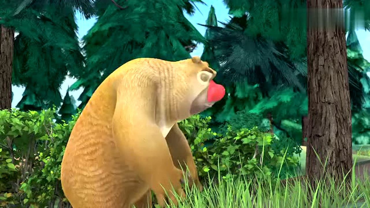 熊出没之夏日连连看 光头强带着熊二找香獐子