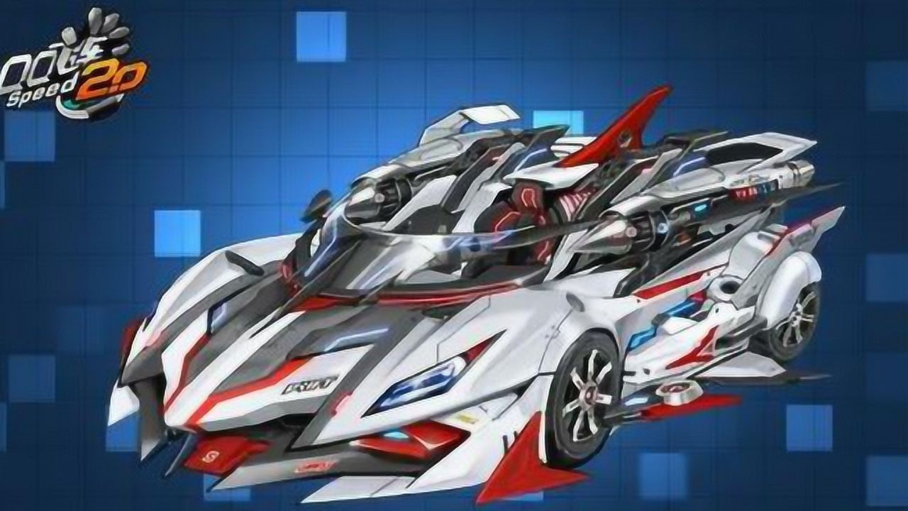 qq飞车顶级s车终极银天使边境实测