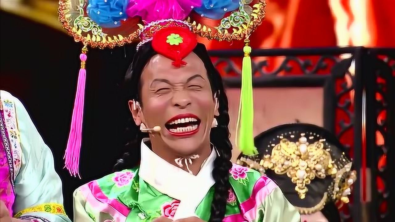 咖妃露面,这打扮也是没谁了,只有宋小宝能掌控这个角!