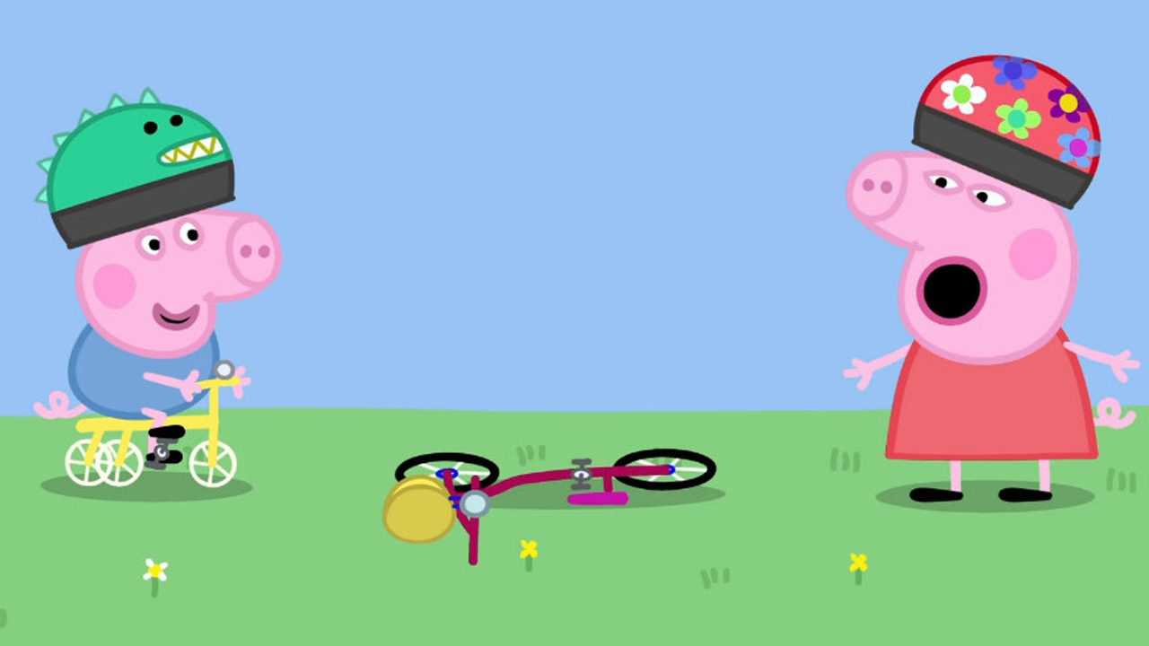 《玩具》玩具总动园 小猪佩奇和乔治的滑板车不见了,奥特曼来帮忙!