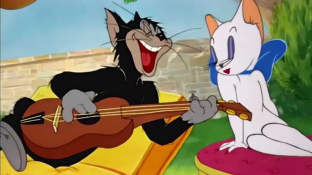 猫和老鼠弹吉他的老鼠图片