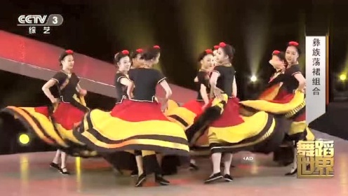 《彝族荡裙组合》 表演：中央民族大学舞蹈学院2015级教育班