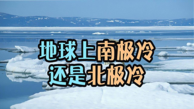 同样是极地,北极和南极到底哪个更冷一些?