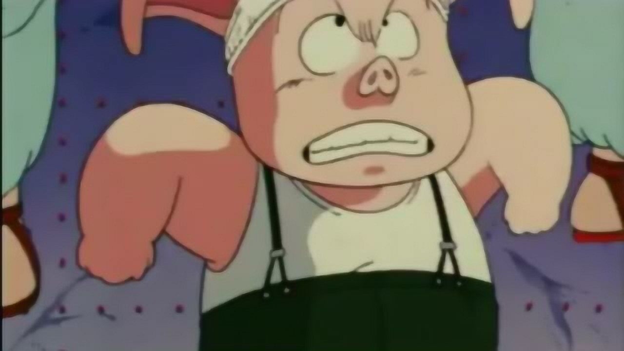 七龙珠:乌龙自从得到内裤之后 就一直带着头上!