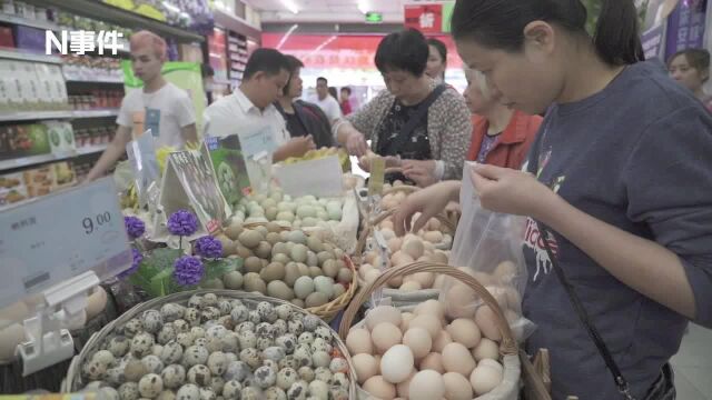 绿壳鸡蛋你见过吗?贵州黔南鸡蛋“住进”广州超市,市民争相选购