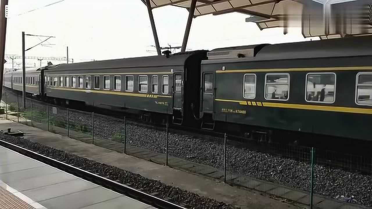 实拍k463次列车平顶山上海苏州站发车