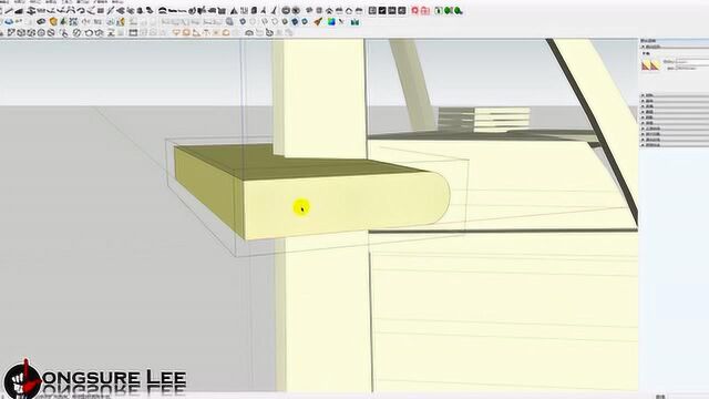 SketchUp modeling and rendering迪拜帆船酒店手工模型